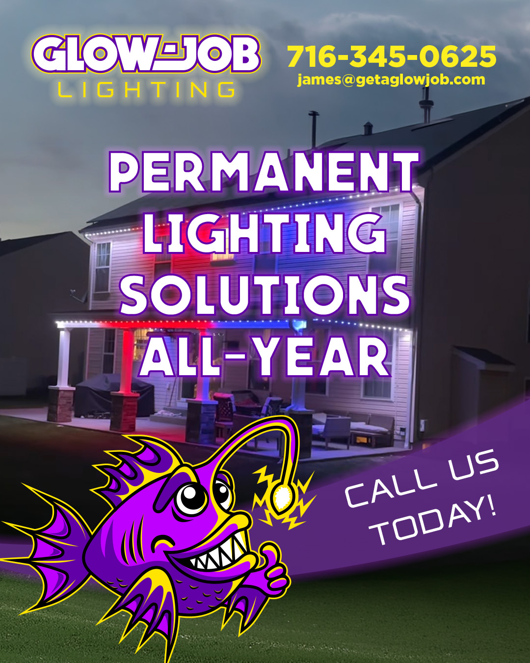 Permanent lighting. All-year impact. ✨🏠